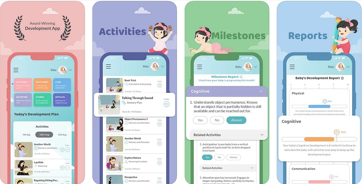 9 Apps to Track Your Baby s Milestones and Achievements Geekflare