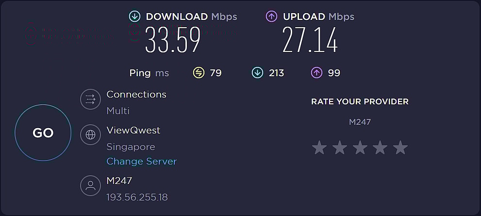 Ookla speed outlet test online