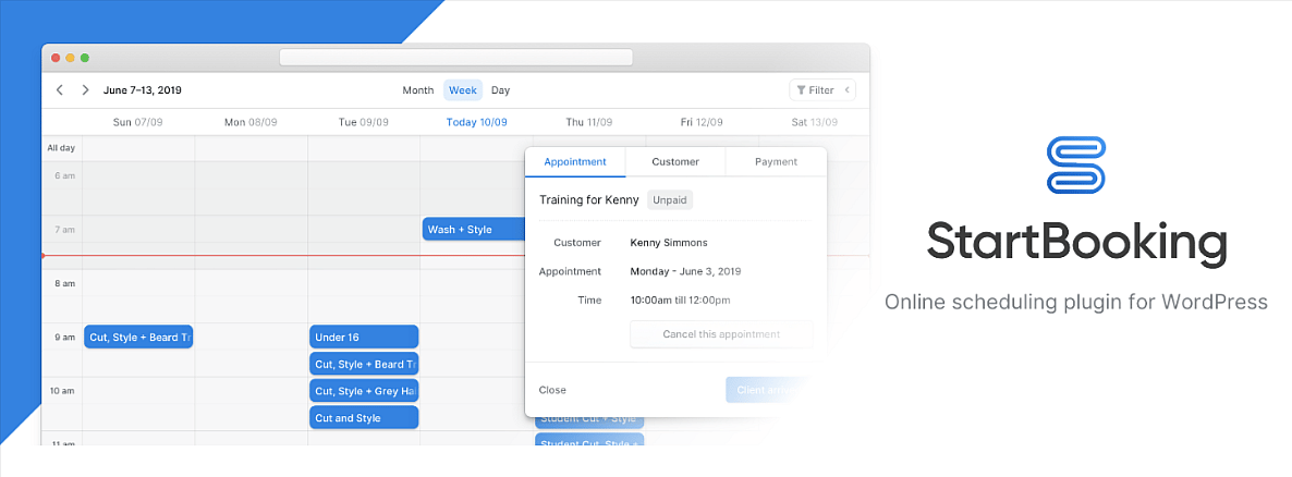 Wordpress best sale appointment plugin