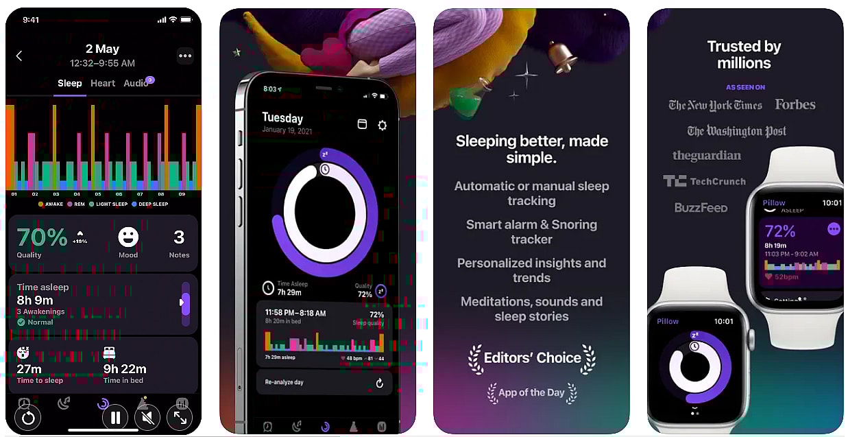 Suivi sommeil wear os store