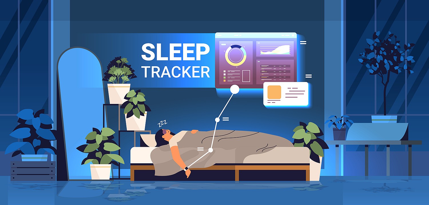 Smart watch sales sleep tracker app