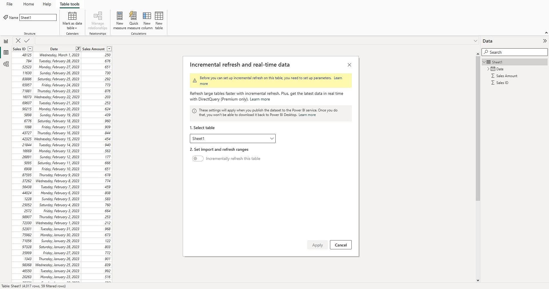 Cómo configurar la actualización incremental en Power BI [4 sencillos pasos]