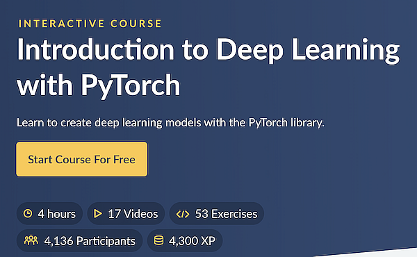 Introduction to machine learning deals datacamp
