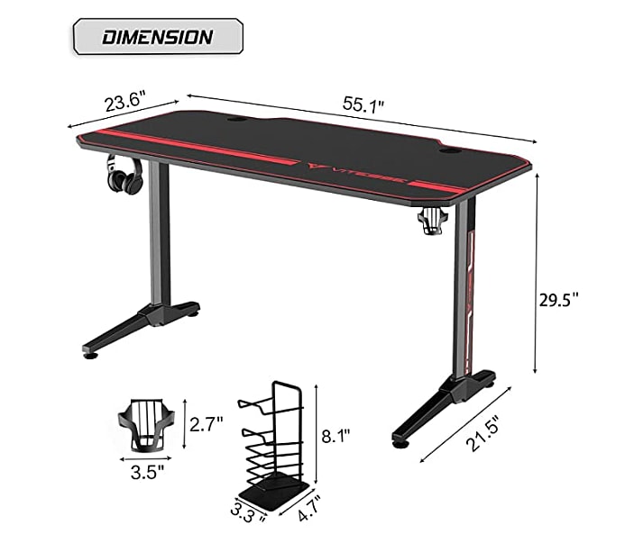Gaming deals desk vitesse