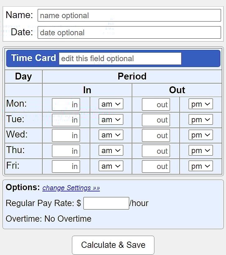 Time calculator deals for payroll