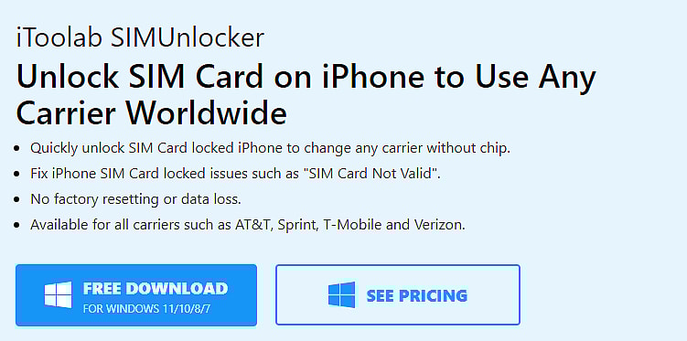 Unlock sim store card free