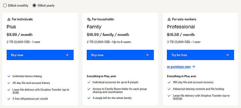 Dropbox plus top student discount