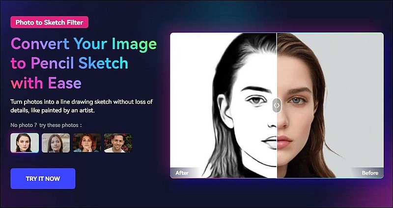 Picture to shop sketch converter