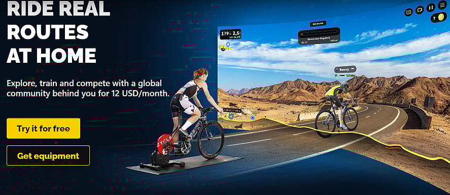 Meilleures applications de cyclisme en salle pour tre en forme
