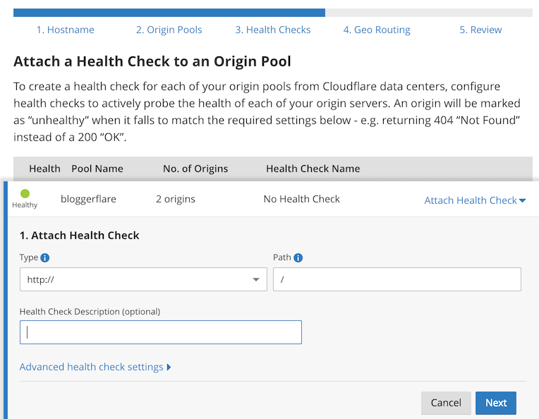 cloudflare-lb-enable-healthcheck