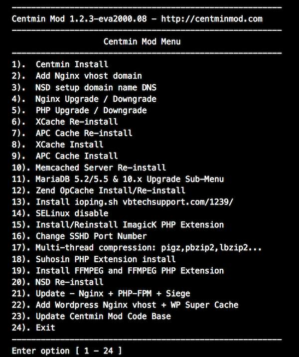 centmin-mod