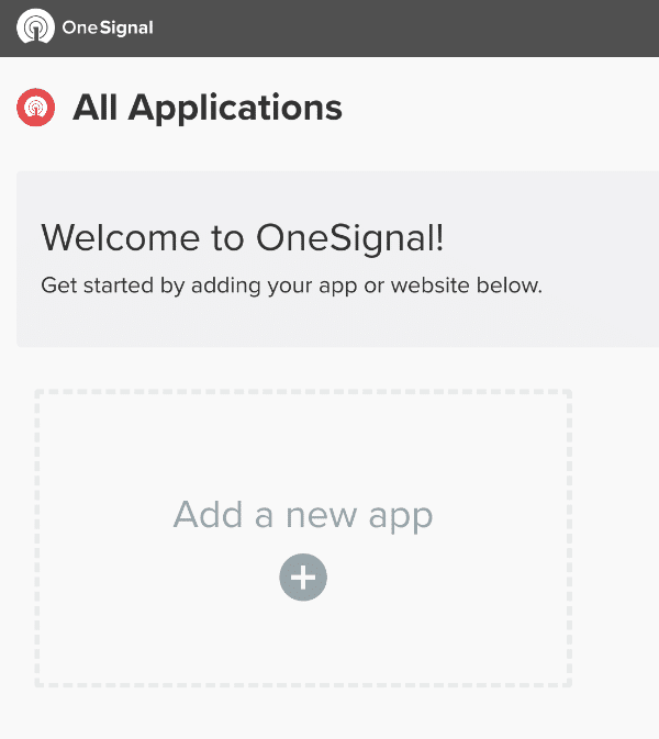 OneSignal-add-app