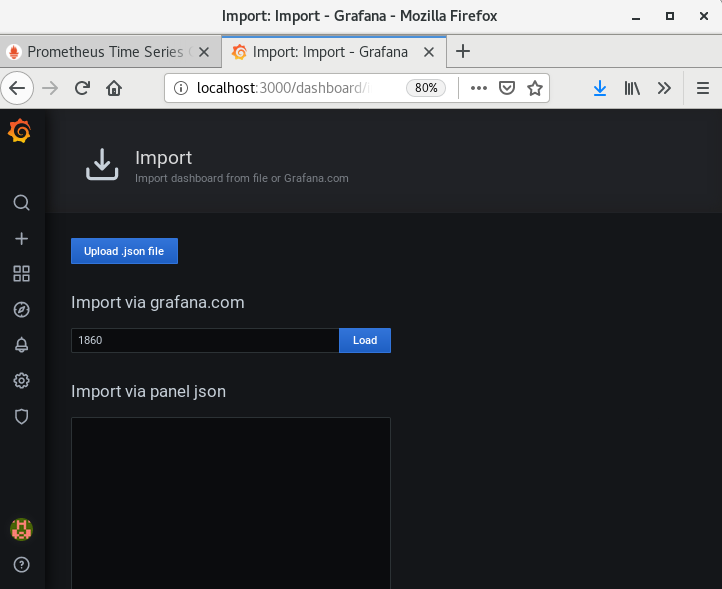 grafana import - geekflare