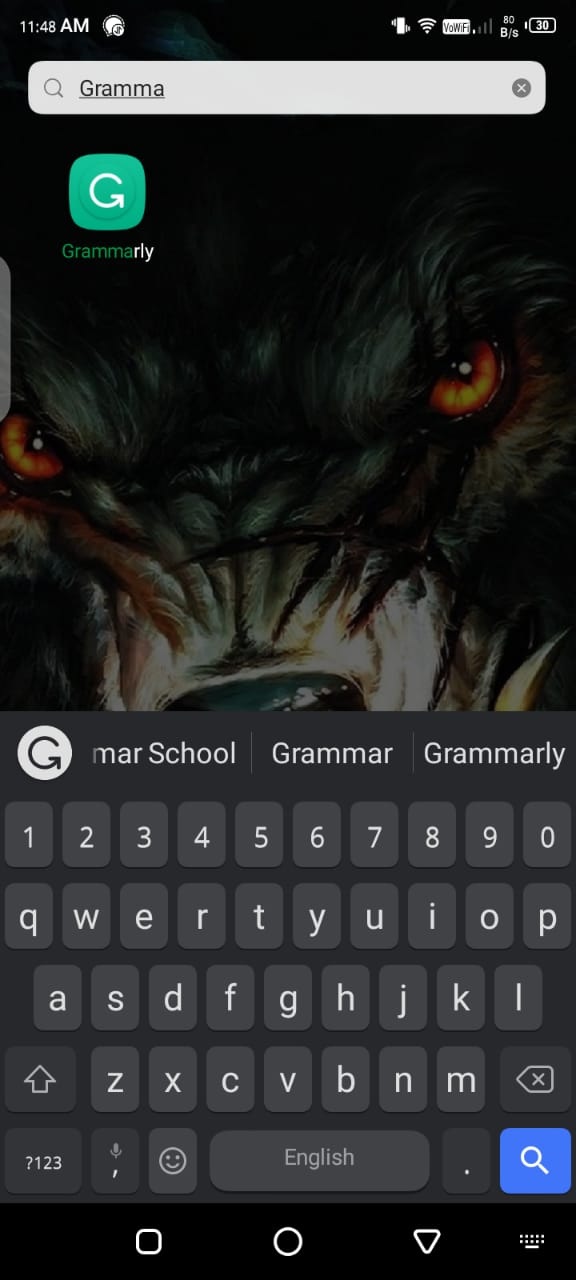 Grammarly keyboard