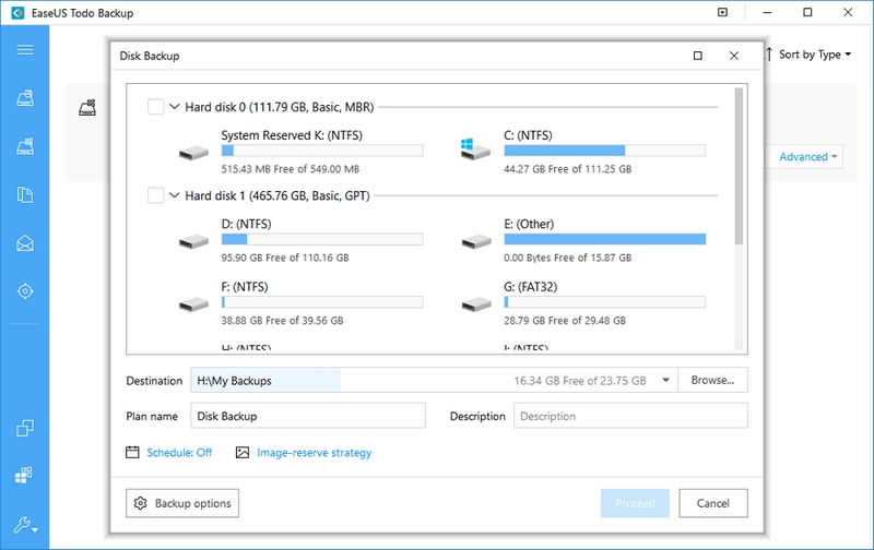 EaseUS Todo Backup