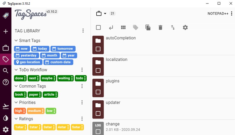 TagSpaces