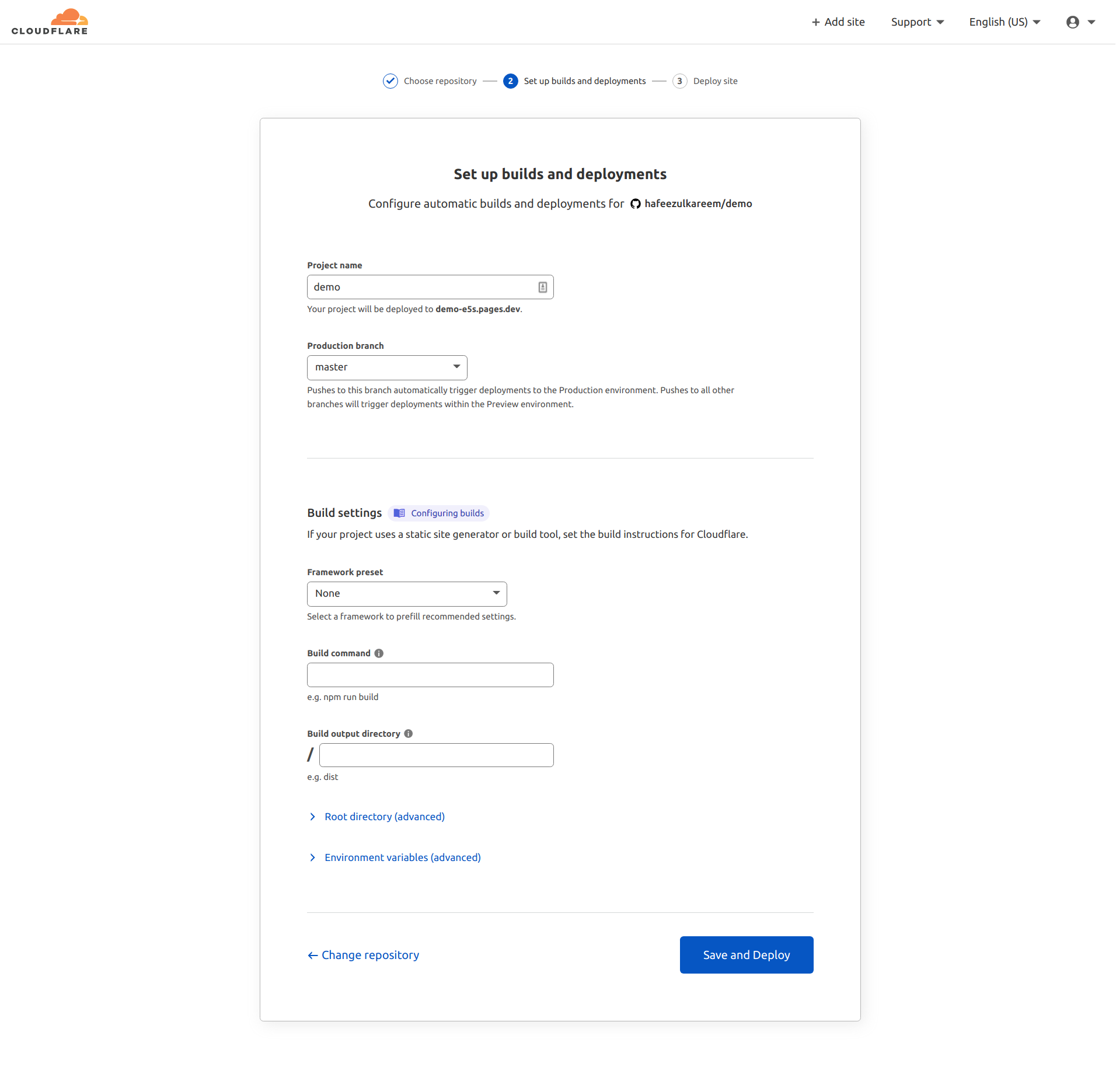 Set up builds and deployments