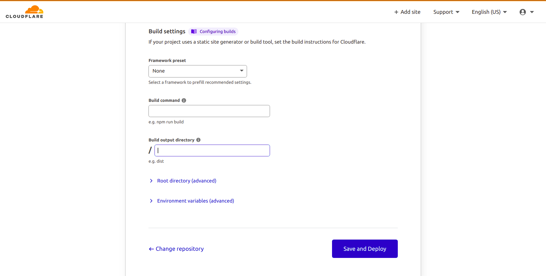 Plain JavaScript Build Config