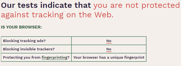 browser fingerprinting