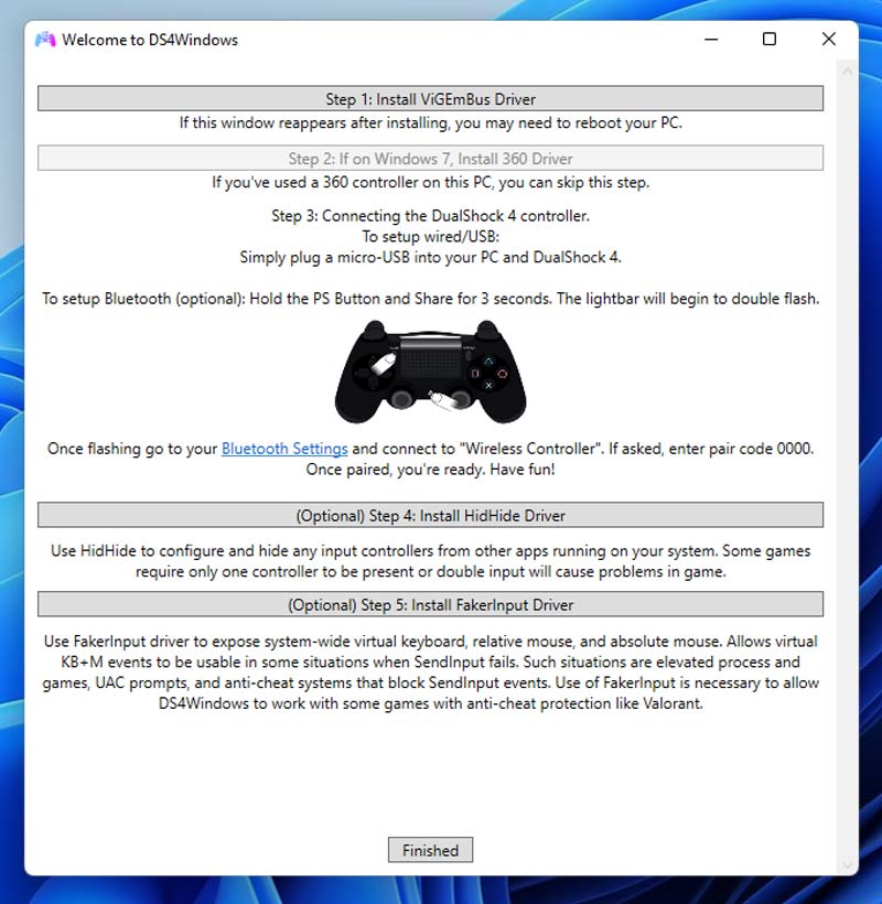 Configure-DS4Windows-Settings