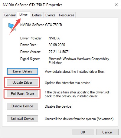 display driver malfunction troubleshooting