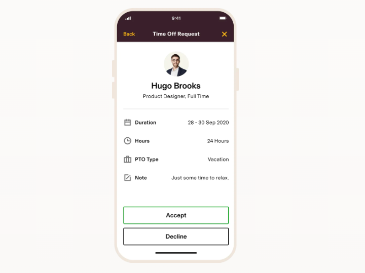 Rippling Payroll mobile app