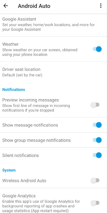 Android-Auto-Customizations