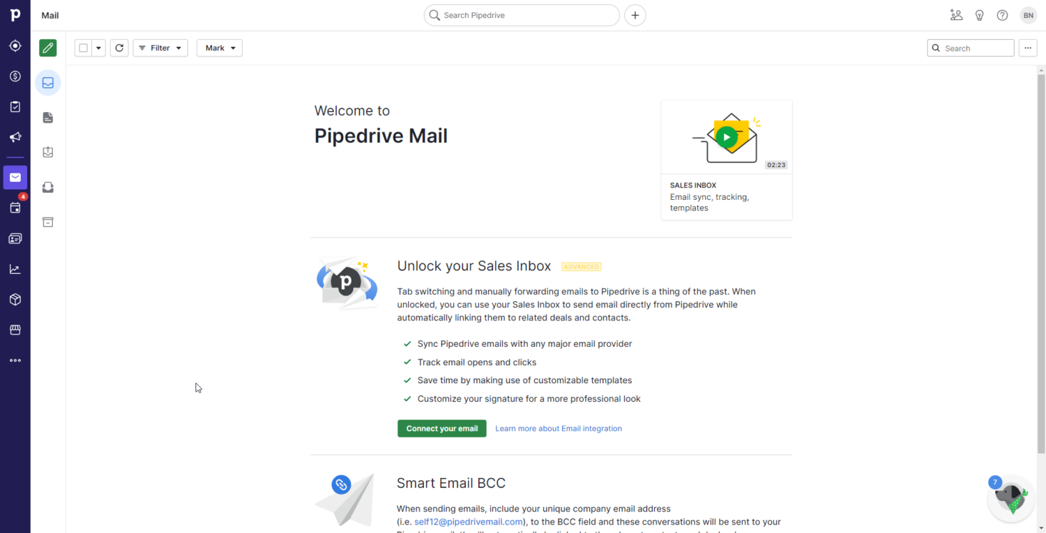 Pipedrive mail for business