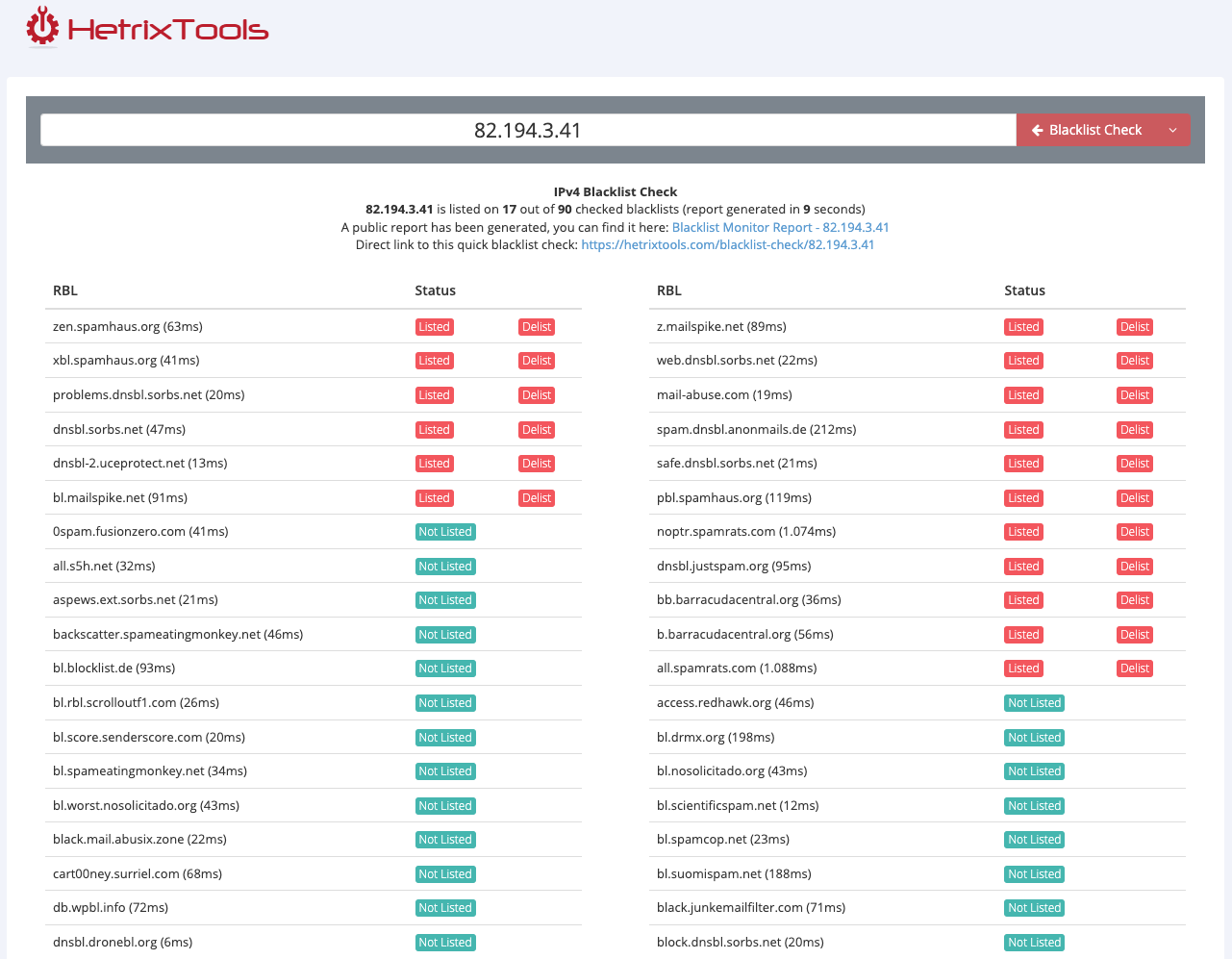 HetrixTools-Blacklist-check