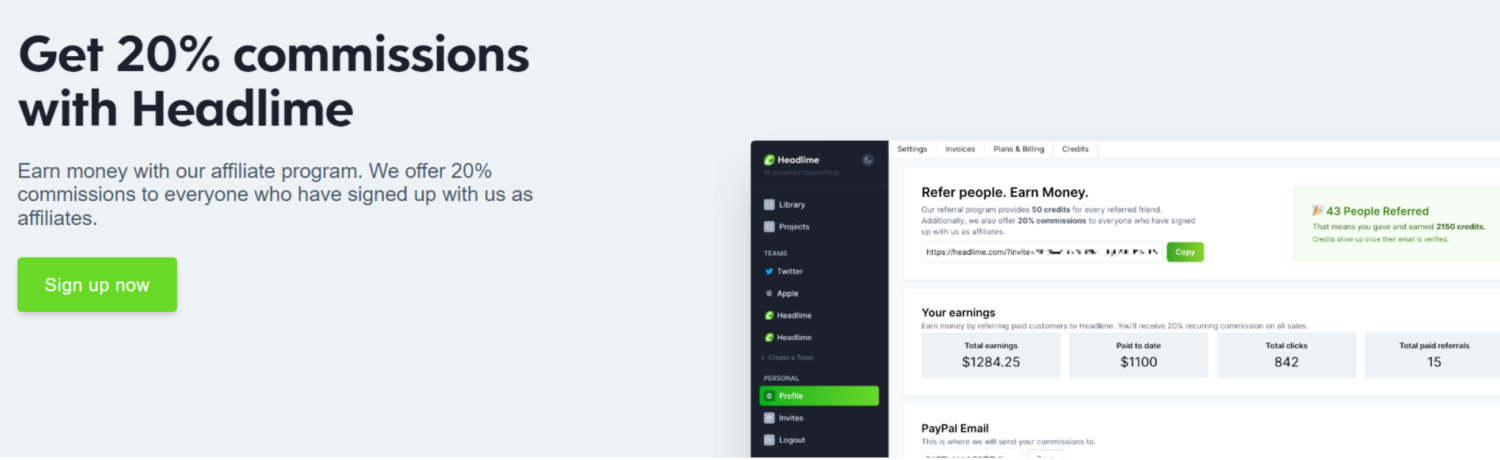 Headlime-AI-writer-affiliate-program