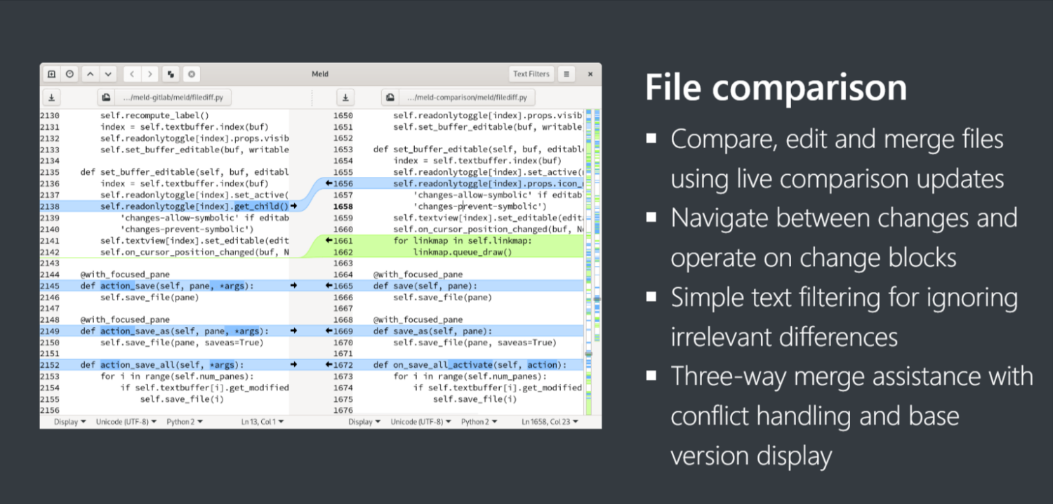 Meld-Diff-and-merge-tool