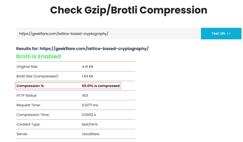 brotli compression