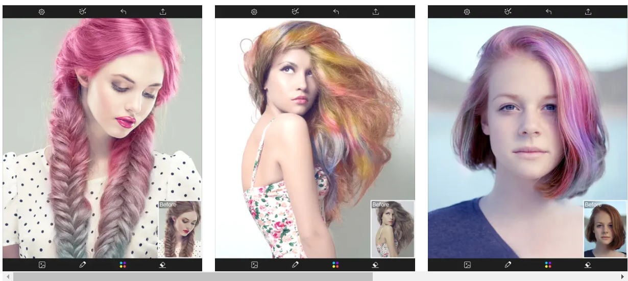 Hair Color Changer - Styles Salon & Recolor Booth 