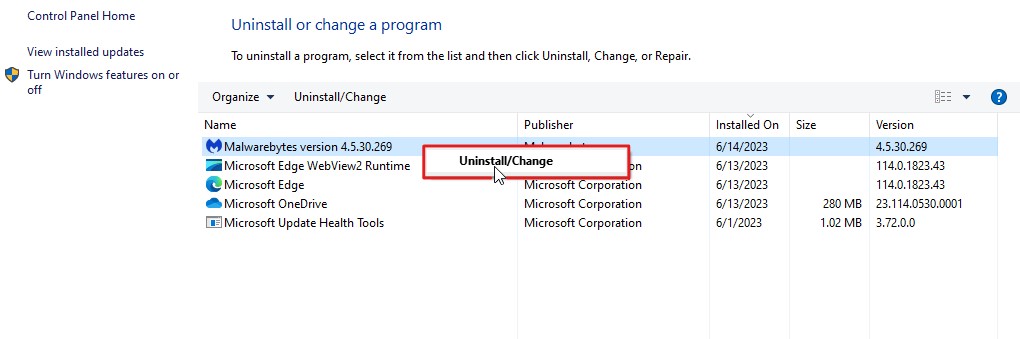 Select-the-Uninstall-Change-option