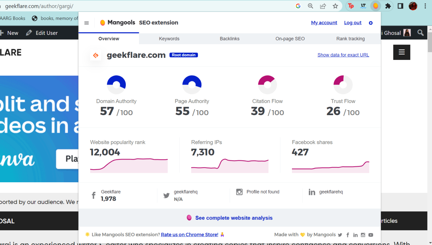 geekflare-chrome-extension