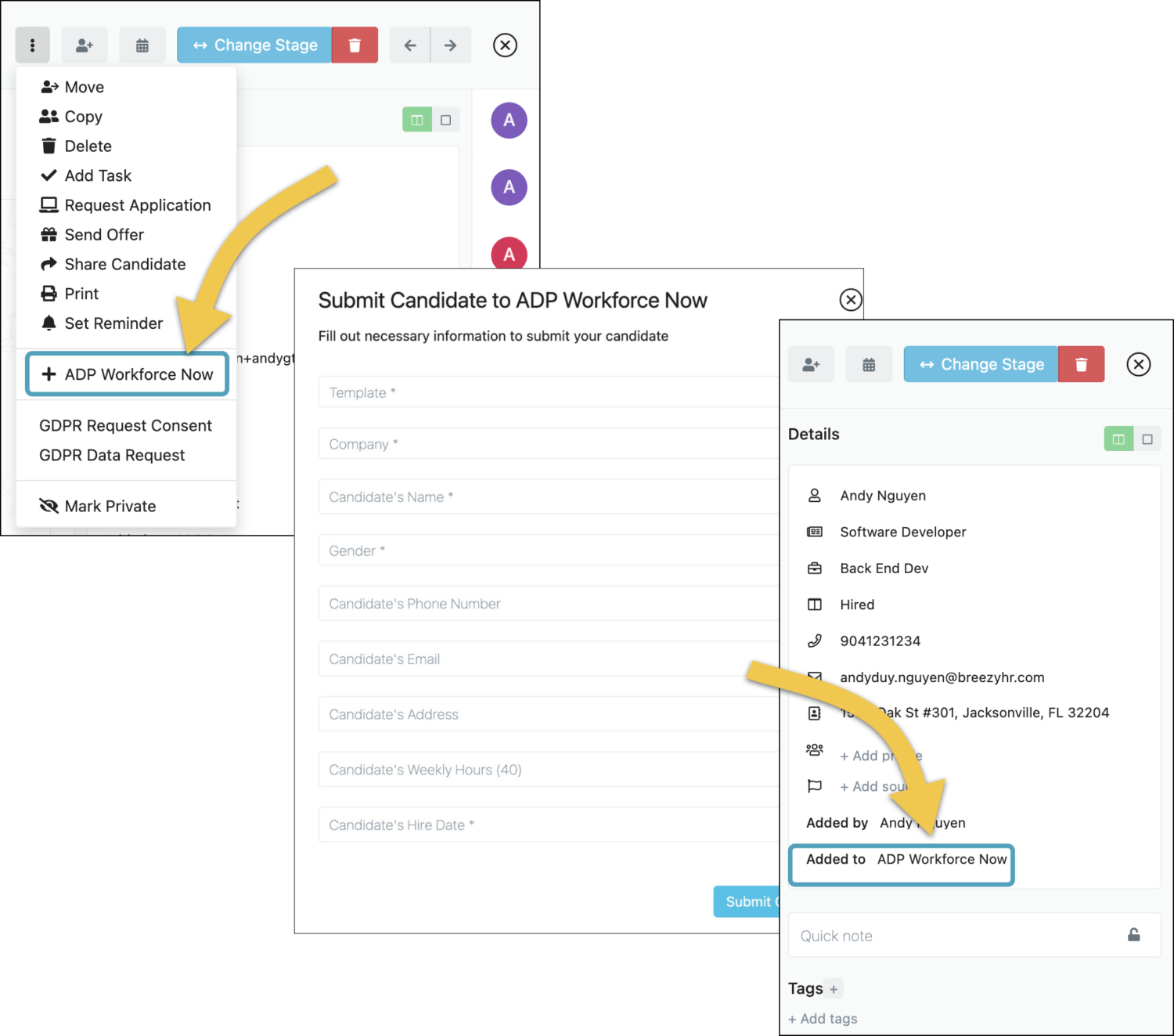 HRIS integration