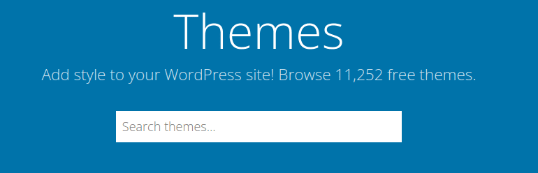 WordPress.org themes