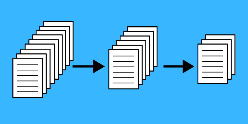 Data minimization principle