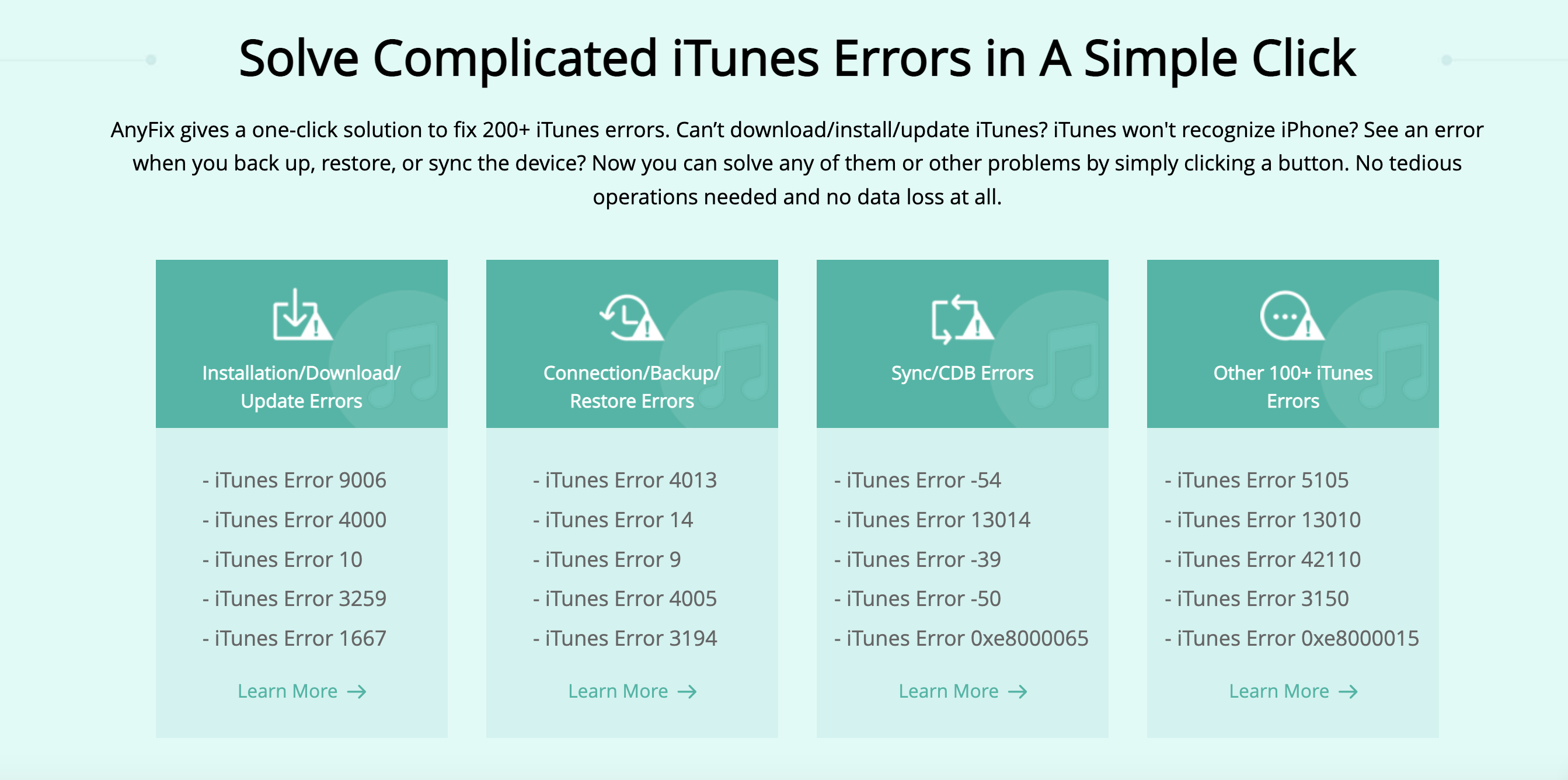 itunes-errors