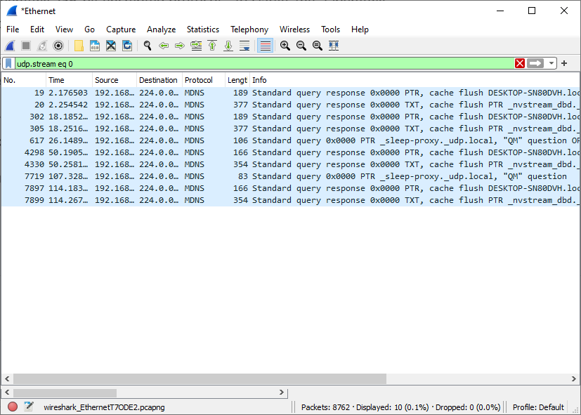 mdns-network-traffic-packets