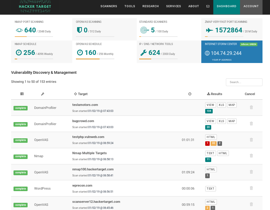 Port-Scanner-by-Hacker-Target