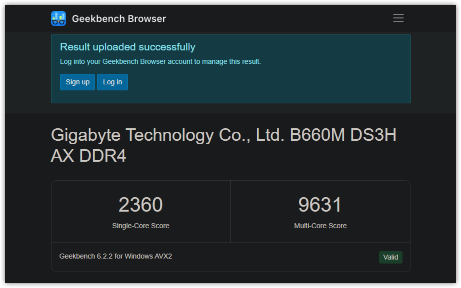 Geekbench