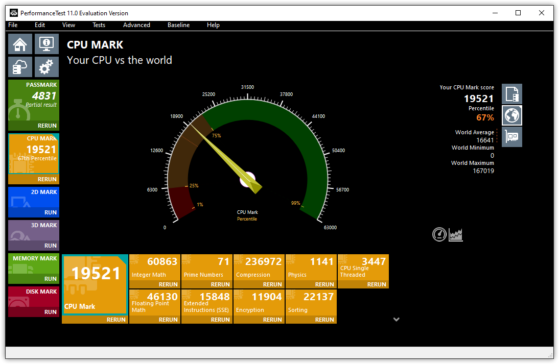 PassMark PerformanceTest