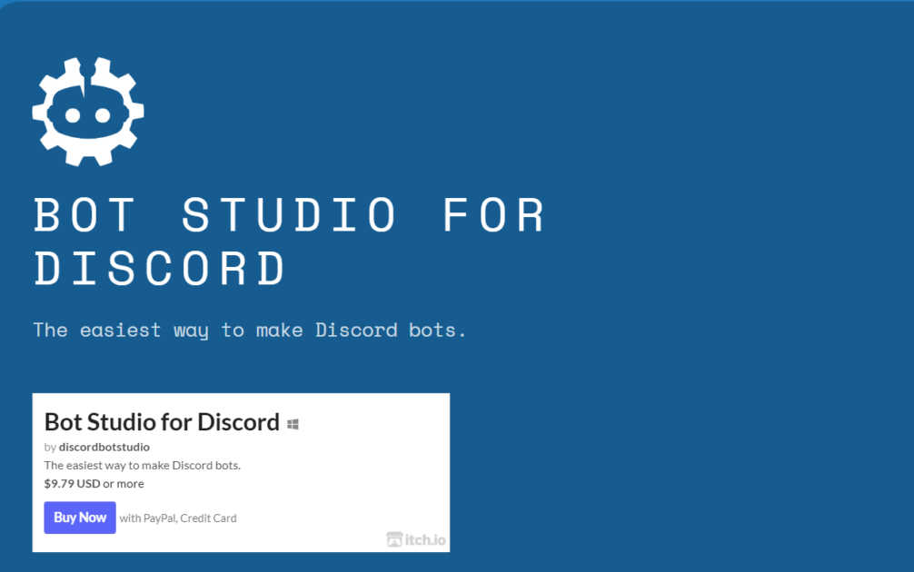 Discord Bot Studio