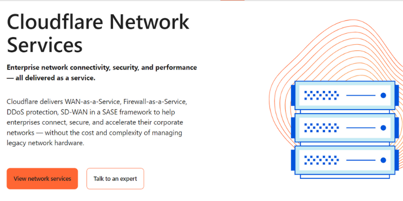 Cloudflare-network-services