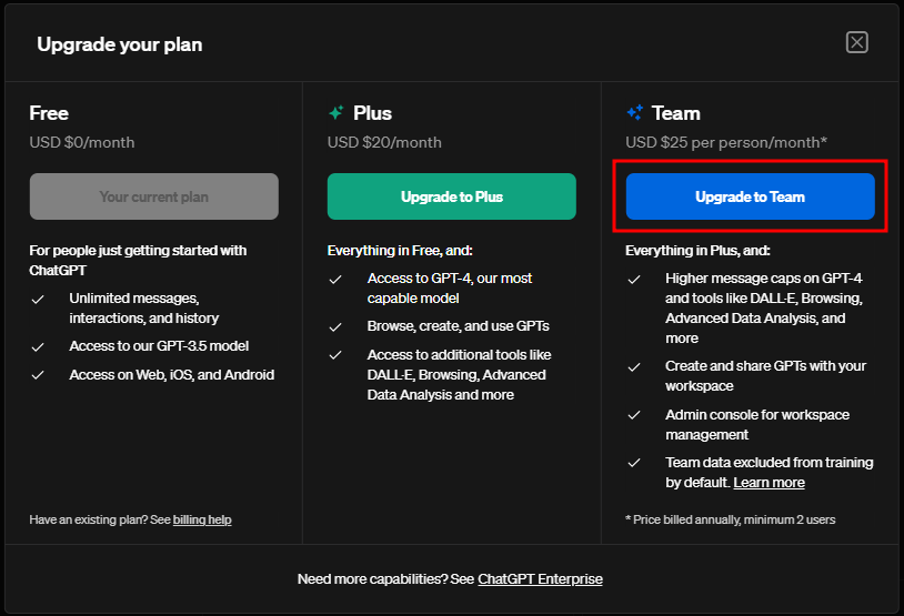 chatgpt-team-upgrade