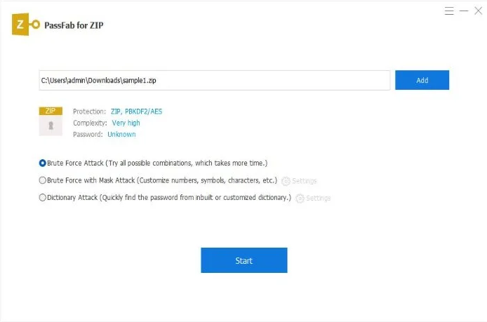 PassFab for ZIP