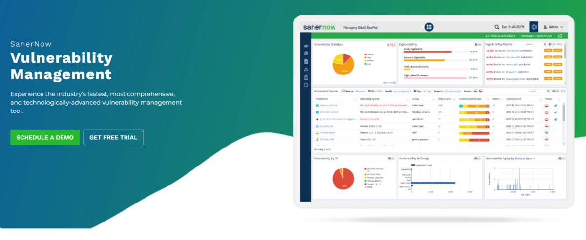 sanernow-vulnerability-management