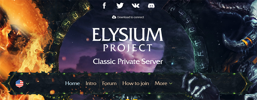 WoW private server Elysium Project