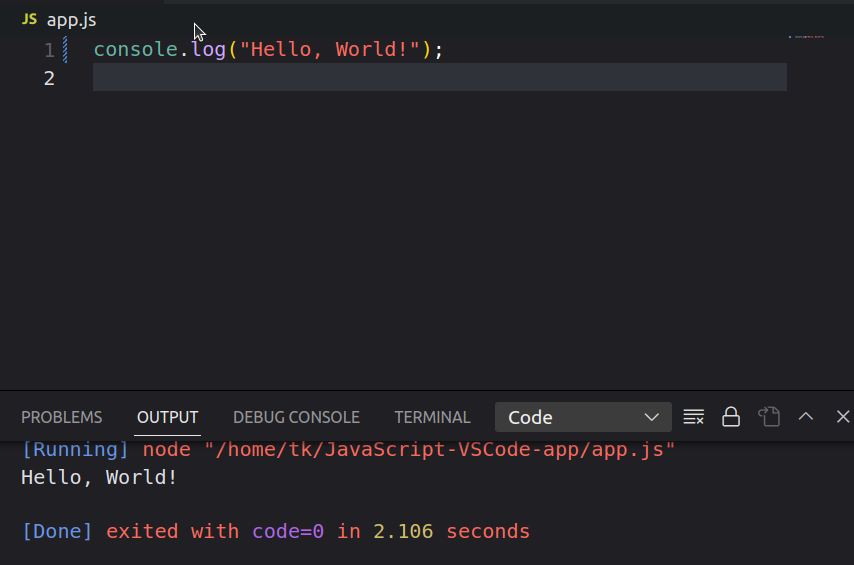Wie Sie JavaScript in Visual Studio Code ausführen und wie ein Profi ...